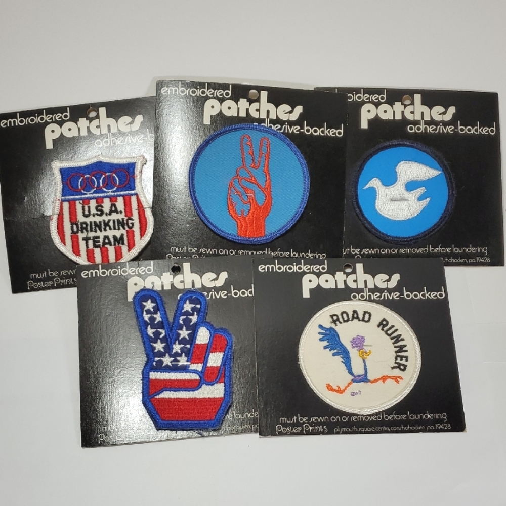 Vintage Emboidered Patches (5)